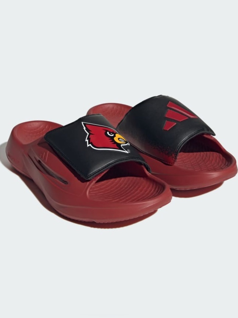 ADIDAS Louisville Cardinals Lightblaze Slides Size 11 NEW!!